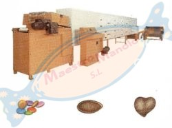 Línea para fabricación de lenteja de chocolate Mazzetti