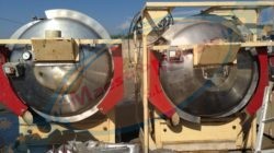 3 x Dumoulin IDA 750 coating pans