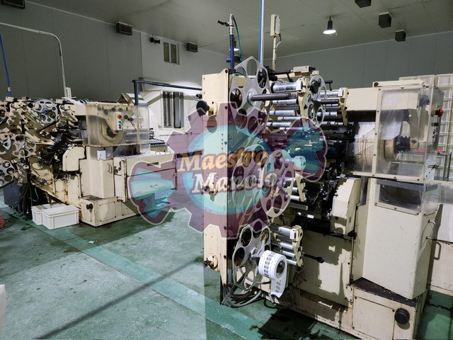 Envolvedora Nagema EK1 de caramelos a doble fleco